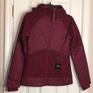 Champion burgundy hybrid jacket
